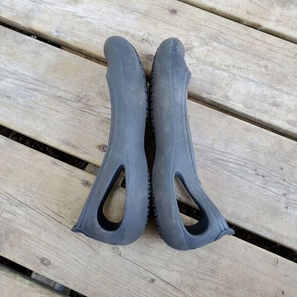 Crocs Comfort Kadee Black Croslite Ballet Ballerina Flats Size Woman's 10 - Picture 4 of 8